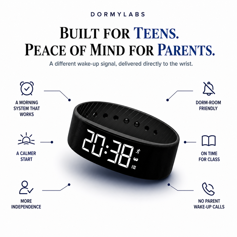 Start college mornings independently.